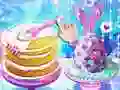 Spel Unicorn Kook Ontwerp Koek aanlyn