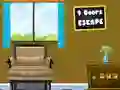Spel 9 Deure Ontsnap aanlyn