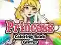 Spel Prinses Kleurboek Glitters aanlyn