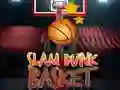 Spel Slam Dunk Basket aanlyn Spel Slam Dunk Basket aanlyn