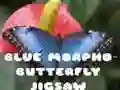 Spel Blou Morpho Vlinder Legpuzzle aanlyn Spel Blou Morpho Vlinder Legpuzzle aanlyn