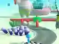 Spel Grappige Spongebob Parkour Racer 3D aanlyn