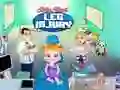 Spel Baba Hazel: Beenbesering aanlyn Spel Baba Hazel: Beenbesering aanlyn