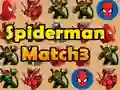 Spel Spiderman Match3 aanlyn Spel Spiderman Match3 aanlyn