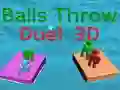 Spel Balle Gooi Duel 3D aanlyn Spel Balle Gooi Duel 3D aanlyn