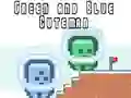 Spel Groen en Blou Man aanlyn Spel Groen en Blou Man aanlyn
