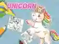 Spel Unicorn Kleurboek aanlyn