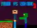 Spel Noob teen Zombie 2 aanlyn Spel Noob teen Zombie 2 aanlyn