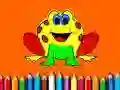 Spel Terug na Skool: Frog Kleurboek aanlyn Spel Terug na Skool: Frog Kleurboek aanlyn