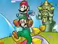 Spel Super Mario Pretzels Geheue aanlyn Spel Super Mario Pretzels Geheue aanlyn