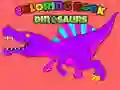 Spel Kleurboek Dinosaurusse aanlyn Spel Kleurboek Dinosaurusse aanlyn
