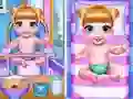 Spel Prinses Nuwe Gebore Tweeling Baba Sorg aanlyn Spel Prinses Nuwe Gebore Tweeling Baba Sorg aanlyn