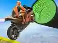 Spel Motorsiklis Stunts Bestuur aanlyn Spel Motorsiklis Stunts Bestuur aanlyn