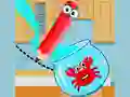 Spel Rooi Krab Tekening aanlyn Spel Rooi Krab Tekening aanlyn