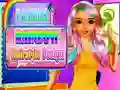Spel Mode Reënboog Haarstyl Ontwerp aanlyn