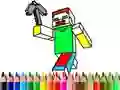 Spel Terug naar Skool: Minecraft Kleur aanlyn Spel Terug naar Skool: Minecraft Kleur aanlyn