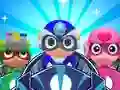 Spel Maskerhelde: Kindermotorren aanlyn