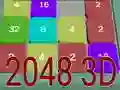 Spel 2048 3D aanlyn