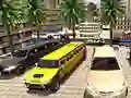 Spel Limo Taxi bestuur Simulator: Limousine Motor Speletjies aanlyn