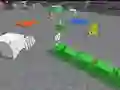 Spel Glypende Blok Slang 3D aanlyn