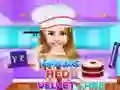 Spel Maak rooi fluweelkêk aanlyn Spel Maak rooi fluweelkêk aanlyn