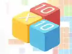 Spel 10x10 Vul Die Ruit aanlyn