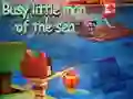 Spel Besige Klein Man van die Strand aanlyn