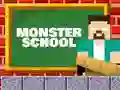 Spel Monster Skool: Roller Coaster en Parkour aanlyn Spel Monster Skool: Roller Coaster en Parkour aanlyn