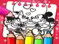 Spel Mickey Muise Kleurboek aanlyn