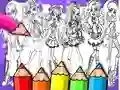 Spel Monster High Kleurboek aanlyn