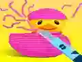 Spel Sny van Rubber Bande aanlyn Spel Sny van Rubber Bande aanlyn