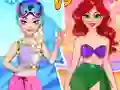 Spel Sommer teen Winter Prinsesse Stryd aanlyn