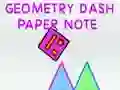 Spel Geometry Dash Papiernota aanlyn Spel Geometry Dash Papiernota aanlyn