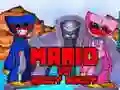 Spel Mario teen Huggy Wuggy aanlyn