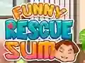 Spel Grappige Redding Sumo aanlyn