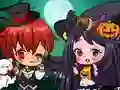 Spel Halloweense Chibi Paar aanlyn Spel Halloweense Chibi Paar aanlyn