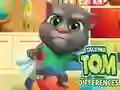 Spel Praat Tom: Vind die verskille aanlyn Spel Praat Tom: Vind die verskille aanlyn