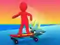Spel Mal Skate Race aanlyn Spel Mal Skate Race aanlyn
