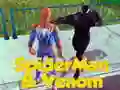 Spel Spiderman en Venom aanlyn