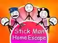 Spel Stickman: Ontsnapping uit die Huis aanlyn Spel Stickman: Ontsnapping uit die Huis aanlyn
