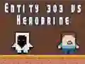 Spel Entiteit 303 teen Herobrine aanlyn