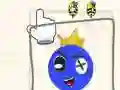 Spel Red die Reënboog: Blou monster aanlyn