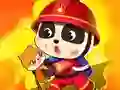 Spel Klein Panda Brandweerman aanlyn