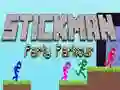 Spel Stickman Party Parkour aanlyn Spel Stickman Party Parkour aanlyn