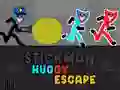 Spel Stickman Huggy Ontsnapping aanlyn Spel Stickman Huggy Ontsnapping aanlyn