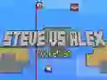 Spel Steve teen Alex: Raketman aanlyn Spel Steve teen Alex: Raketman aanlyn
