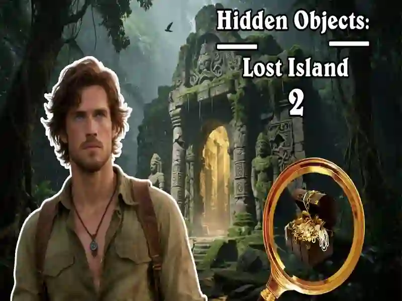 Spel Versteekte voorwerpe: Lost Island 2 aanlyn