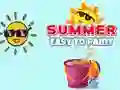 Spel Maklike om te verf Somer aanlyn