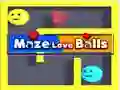 Spel Liefde Ballonne in 'n Doolhof aanlyn