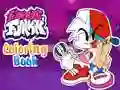 Spel Vrydagnag Funkin Kleurboek aanlyn Spel Vrydagnag Funkin Kleurboek aanlyn